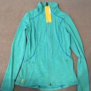 Lole Essential Cardigan Turquoise Women size S